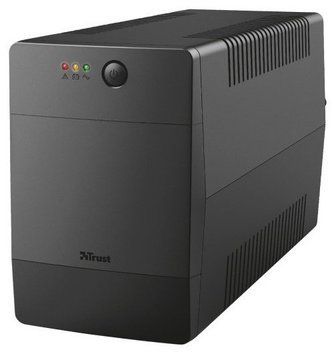 ИБП Paxxon 1500VA UPS with 4 standard wall power outlets BLACK Trust RC_23505_TRUST фото