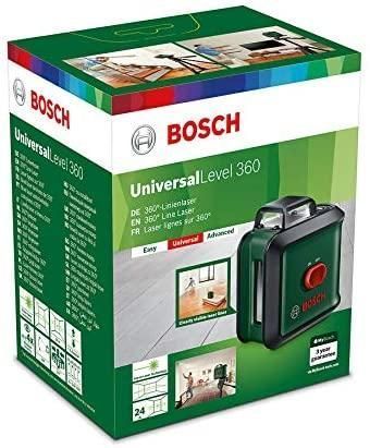 Нивелир лазерный Bosch UniversalLevel 360, до 24м, &plusmn;0.4мм/м, 0.56кг. RC_0.603.663.E00 фото