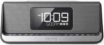 Акустическая док-станция iHome IBN350G, Qi Wireless Charging, BT, NFC, USB, Aux Mic RC_IBN350V2G фото