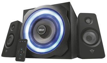 Акустическая система Trust GXT 629 Tytan 2.1, 60Вт, AUX, RGB, черный RC_22944_TRUST фото