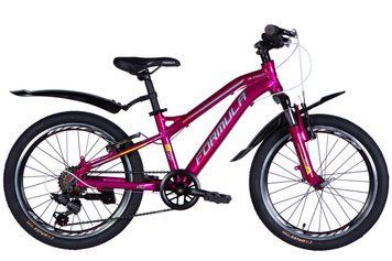 Велосипед AL 20" Formula BLACKWOOD Vbr FR рама-11" *малиновый 2025 VT_OPS-FR-20-103 фото
