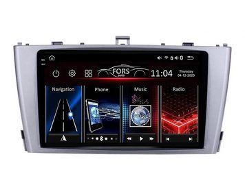 Штатная автомагнитола FORS.auto FS 4 PRO для Toyota Avensis (4+64Gb, 9") 2011-2015 FA_FS-4261 фото