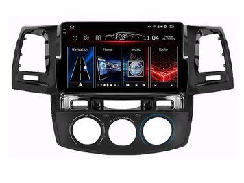 Штатная автомагнитола FORS.auto FS 2 PRO для Toyota Fortuner/Vigo/Hilux (2+32Gb, 9", Manual AC, black) FA_FS-2374 фото