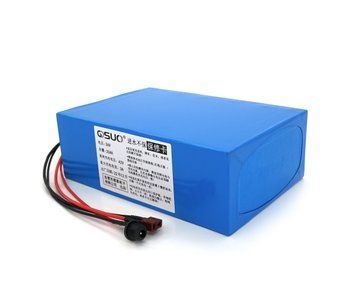 Акумуляторна батарея літієва QiSuo 36V 20A з елементами Li-ion 18650, DC: 5.5x2.1мама + роз'єм T-2HQмама U_29617 фото