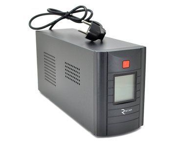 ИБП Ritar RTM1200 (мощностью 720 Вт) Proxima-D, LCD, AVR, 3st, 3xSCHUKO socket, 2 x 12 В 7.5 Ач, метал. кейс U_05862 фото