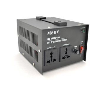 Преобразователь напряжения MSKJ ST-800VA, 500 Вт, трансформаторный Input 220 V/Output 110V U_16800 фото