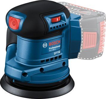 Шлифмашина эксцентриковая аккумуляторная Bosch GEX 185-LI RC_0.601.3A5.020 фото