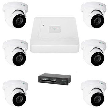 Комплект відеоспостереження на 6 камер GV-IP-K-W76/06 5MP LP_23193 фото