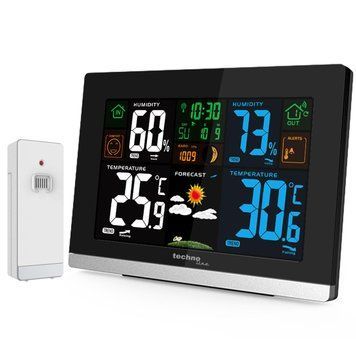 Метеостанція Technoline WS6462 Black (WS6462) (без акумулятора та зарядного пристрою) DS_DAS301179 фото