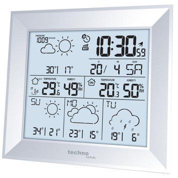 Метеостанція Technoline DirektWetter WD2000 Silver (WD2000) DS_DAS302449 фото