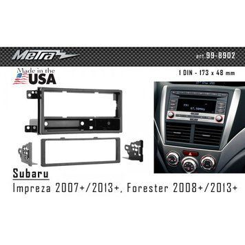 Переходная рамка Metra 99-8902 для Subaru Forester 2008+/2013+, Impreza 2007+/2013+ AV_99-8902 фото