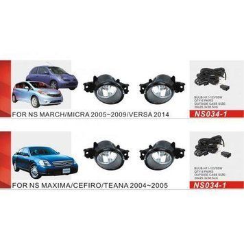 Фары доп.модель Nissan Cars/NS-034L/LED-12V9W+LED-1W/2в1/эл.проводка (NS-034-LED 2в1) OL_00000030331 фото
