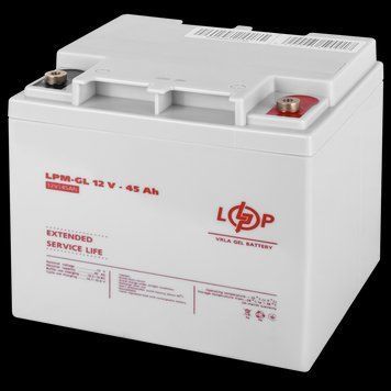 Акумулятор гелевий LPM-GL 12V - 45 Ah LP_20269 фото