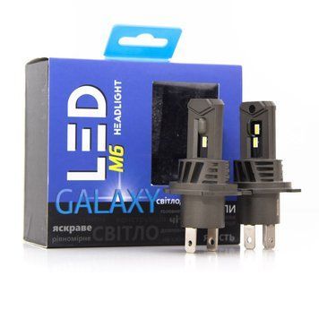 Лампы GALAXY M6 H4 5500K, Комплект 2 шт KL_4160 фото