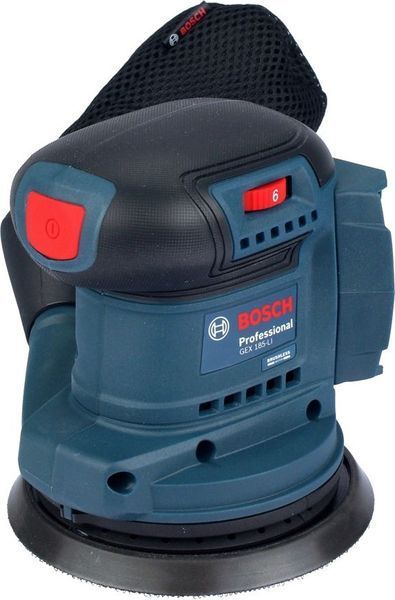 Шліфмашина ексцентрикова акумуляторна Bosch GEX 185-LI RC_0.601.3A5.020 фото