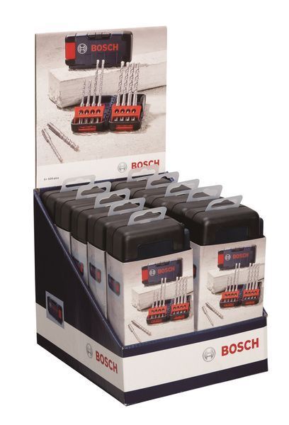 Набір ударних свердел бетону Bosch SDS-Plus-3, 5-10мм, 8шт. RC_2.607.019.903 фото