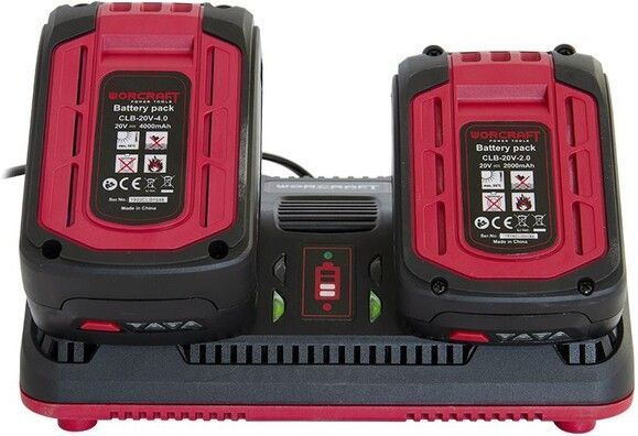 Зарядное устройство двойной Worcraft CLC-20V-2.4D (13019) AMA_WM_13019 фото