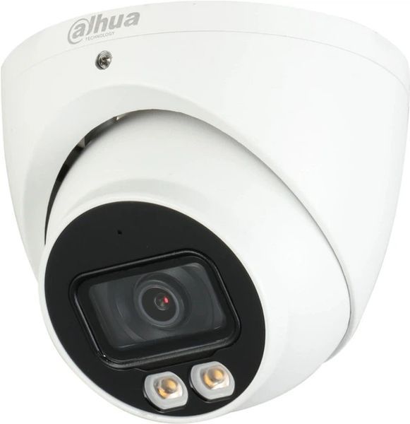 Видеокамера Dahua DH-IPC-HDW2449T-S-IL, 4 Мп, купольная, с двойной подсветкой и микрофоном U_31134 фото