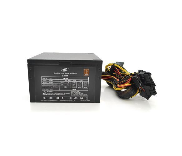 Блок питания DeepCool DA500 80PLUS Bronze 500W, 12cm, Black, 150&times;140&times;86mm U_07058 фото