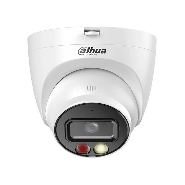 Видеокамера Dahua DH-IPC-HDW2449T-S-IL, 4 Мп, купольная, с двойной подсветкой и микрофоном U_31134 фото