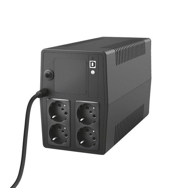 ИБП Paxxon 1500VA UPS with 4 standard wall power outlets BLACK Trust RC_23505_TRUST фото