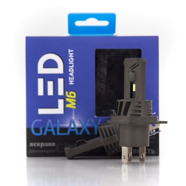 Лампы GALAXY M6 H4 5500K, Комплект 2 шт KL_4160 фото