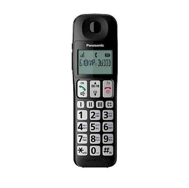 Радиотелефон DECT Panasonic KX-TGE110UCB, черный RC_KX-TGE110UCB фото