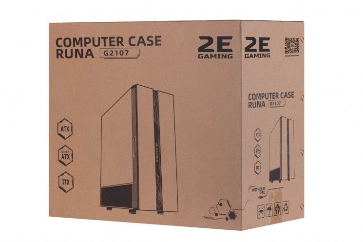 Корпус 2E GAMING Runa G2107 чорний RC_2E-G2107 фото