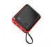 Повербанк Baseus MiniS LCD Display 10000mAh, Output: USB+Type-C, Red, Q1 U_29497 фото 2