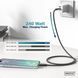 Digitus Кабель USB-C зарядки/синхронізації, 1м, USB 4.0 Gen3, 40G, 240W, 8K, силіконовий, чорний RC_AK-300344-010-S фото 4