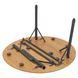 Стіл Bo-Camp Poundbury Round 90x90 cm Brown (1404656) DS_DAS302111 фото 6