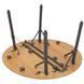 Стіл Bo-Camp Poundbury Round 90x90 cm Brown (1404656) DS_DAS302111 фото 7