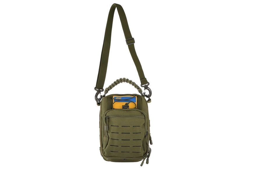 Сумка Слинг 2Е Tactical Laser Cut 2.5л зеленая RC_2E-MILSLIBAG-Y09L-OG фото