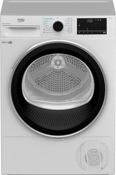 Сушильна машина Beko тепловий насос, 8кг, A+++, 60см, дисплей, підсвічування барабана, білий RC_B5T68243 фото