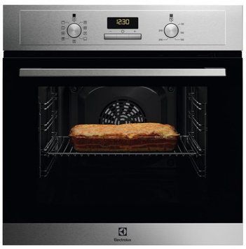 Духова шафа Electrolux електрична, 65л, A, дисплей, конвекція, нерж RC_EOF3H40BX фото
