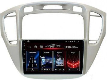 Штатная автомагнитола FORS.auto M200 для Toyota Highlander (9 inch, silver) 2000-2007 FA_0156-M200 фото