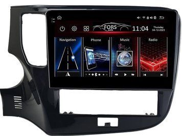 Штатна автомагнітола FORS.auto FS 2 PRO для Mitsubishi Outlander (2+32Gb, 10") 2018-2021 FA_FS-2435 фото
