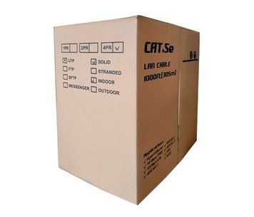 Кабель КПВЕ 4х2х0, 50 (FTP-cat.5E), Infocord (CU), ізоляція ПВХ, екран, для внутрішніх робіт, довжина - 305 м U_19416 фото