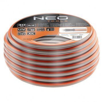 Шланг садовый Neo Tools Optima, 3/4", 30м, 4 слоя, до 25бар, -20&hellip;+60&deg;C RC_15-824 фото