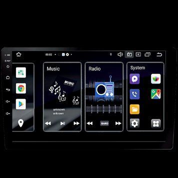 Универсальная автомагнитола 2 DIN DriveX UN9Q AND 9" QLED DR_DR-00001408 фото