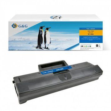 Картридж G&G для HP 106A M107a/107r/107w/135a/135r/135w/137fnw W1106A Black (1000 стр.) RC_G&G-106A фото