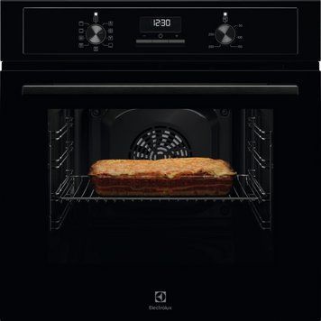 Electrolux Духова шафа електрична, 65л, A, дисплей, конвекція, чорний RC_EOF3H40BK фото