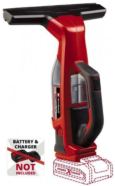 Акумуляторний очищувач вікон Einhell BRILLIANTO 18В (каркас) (без акумулятору та зарядного пристрою) HY_90115064 фото