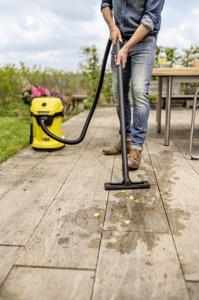 Пилосос професійний акумуляторний Karcher WD 3-18, 18В, контейнер 17л, (без акумулятора та зарядного) RC_1.628-550.0 фото