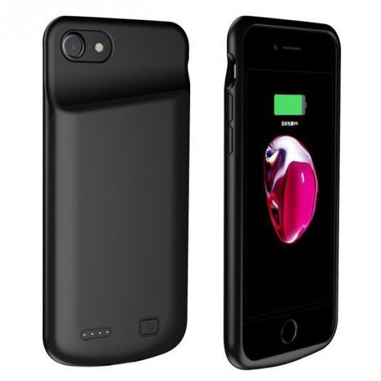 Чохол акумулятор AmaCase для iPhone 6/6s Чорний (4500 мАч) AMA_056 фото