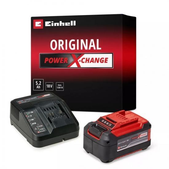 Набір акумулятора та зарядного пристрою Einhell Starter Kit PXC 18В 1х5.2А&middot;год RC_4512147 фото
