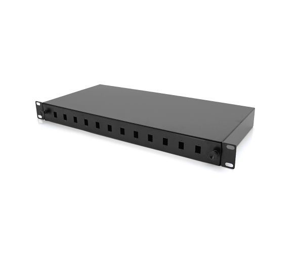 Оптична патч-панель Merlion ML-OP-S407A-12C 12-канальна, SC Simplex adapter, (485*340*44мм) U_32050 фото