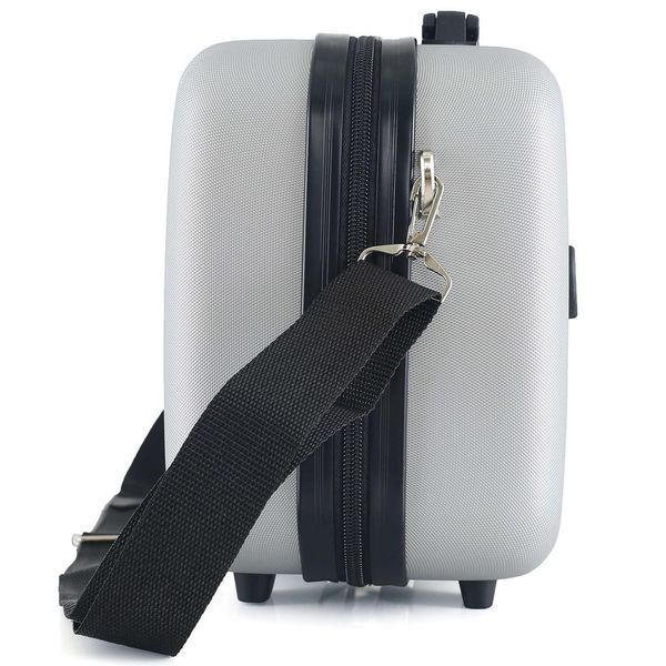 Б'юті-кейс Semi Line 18L Light Grey (T5762-1) DS_DAS302940 фото