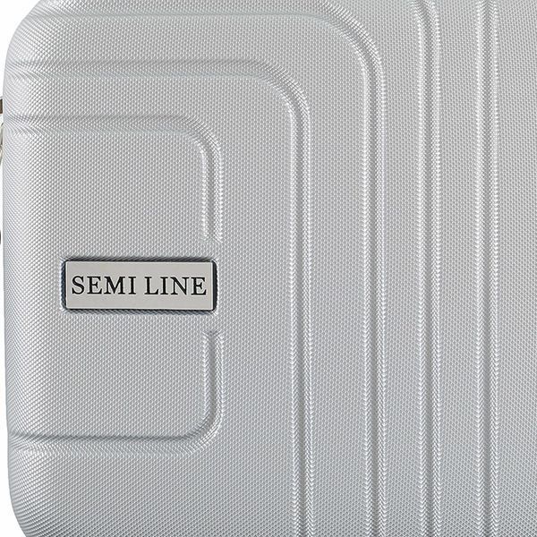 Б'юті-кейс Semi Line 18L Light Grey (T5762-1) DS_DAS302940 фото