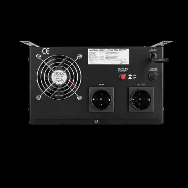 ДБЖ з правильною синусоїдою 24V LPY- W - PSW-2000VA+ (1400Вт)10A/20A LP_4146 фото